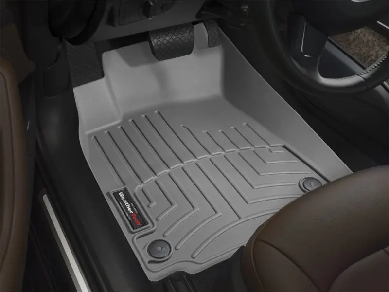 Weathertech Front Floor Liners – Grey For 2012–2016 Dodge Avenger Sedan 1