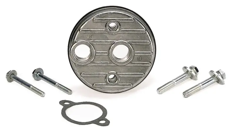 Moroso Oil Filter Bypass Plate For Chevrolet Big Block And Small Block Engines 1