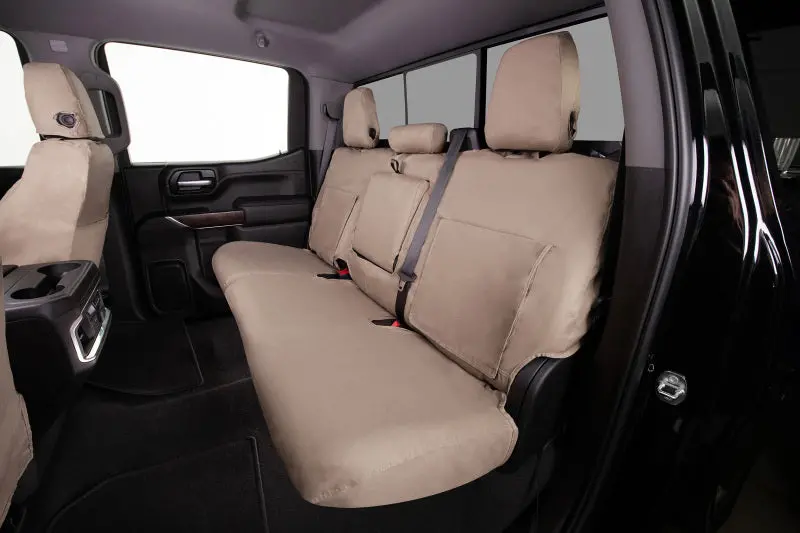 Covercraft 17-22 Honda Cr-V Polycotton Seatsaver Custom Front Row Seat Covers - Taupe 1