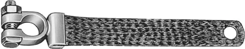 Hella 300Mm Heavy-Duty Battery Ground Strap – 80-Amp Rated 1