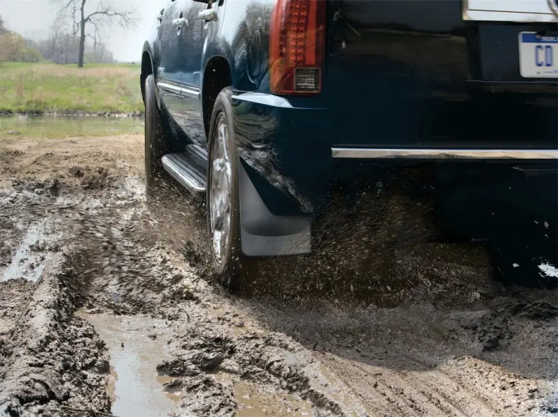 Weathertech No-Drill Mudflap Kit In Black For 2007–2013 Chevrolet Tahoe 2