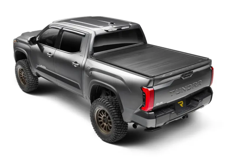 Retrax Eq Retractable Tonneau Cover For 2018–2021 Toyota Tundra Crewmax With 5.5′ Bed & Deck Rail System 1