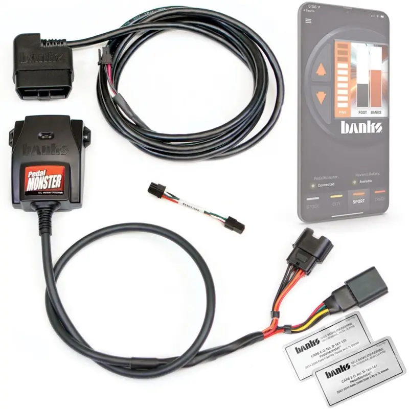 Banks Power Pedal Monster Throttle Controller – Standalone Tuning Kit For 2007–2019 Ram 2500/3500 & 2011–2020 Ford F-Series 6.7L Diesel 1