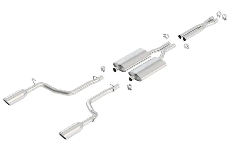Borla Aggressive Cat-Back Exhaust System For Dodge Charger/Magnum/300C (2005–2010+), 5.7L Hemi 1