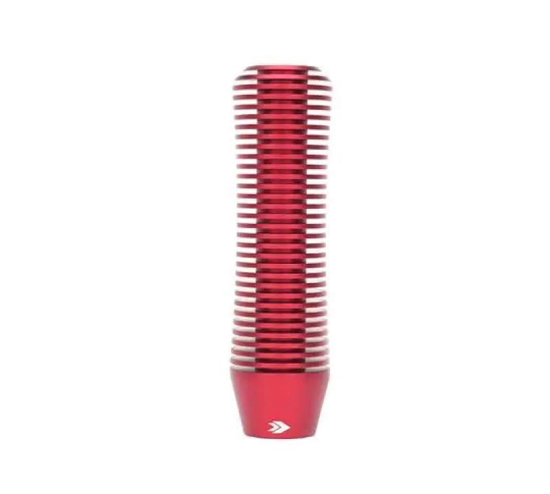 Nrg Short-Throw Shift Knob — Curved Ergonomic Design With Aluminum Heat Sink, Red Finish 1