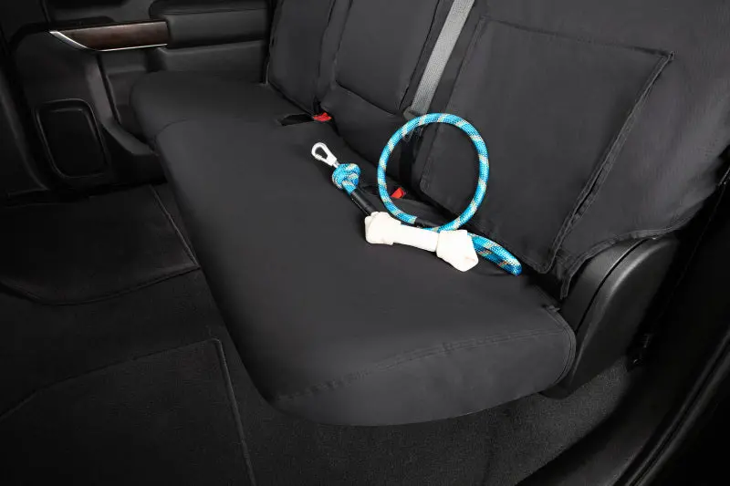 Covercraft Polycotton Seatsaver Custom Seat Covers – Second Row For 2007–2010 Jeep Wrangler, Charcoal 1