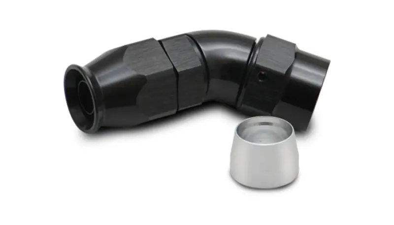Vibrant 45° One-Piece Hose End Fitting For -12An Ptfe-Lined Hose 1