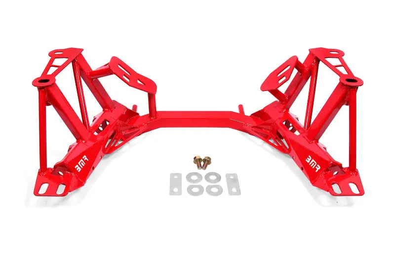 Bmr K-Member Assembly For 1996–2004 Ford Mustang – Without Spring Perches, Red Finish 1