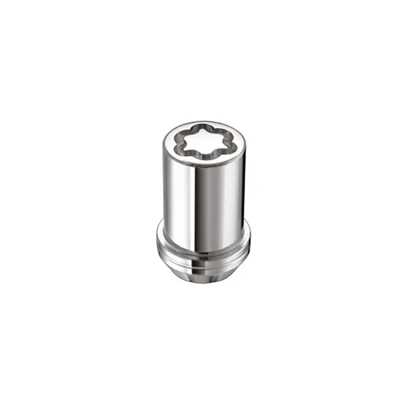 Mcgard Chrome Wheel Lock Nuts – 4-Pack, Tuner-Style Cone Seat, M12×1.25 Thread, 13/16" Hex, 1.24" Length 1