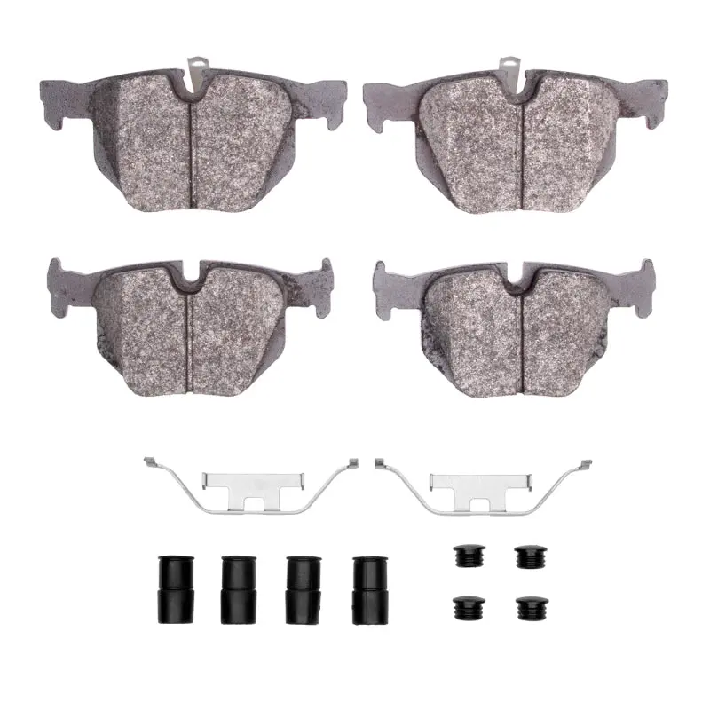 R1 Semi-Metallic Rear Brake Pad & Hardware Kit For 2006–2015 Bmw 335Xi 1