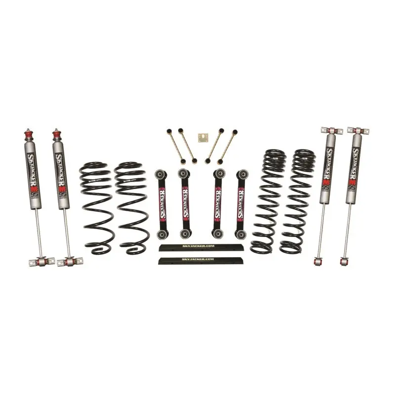 Skyjacker Dual-Rate Long-Travel Lift Kit For 1997–2002 Jeep Tj – Includes M95 Monotube Shocks 1