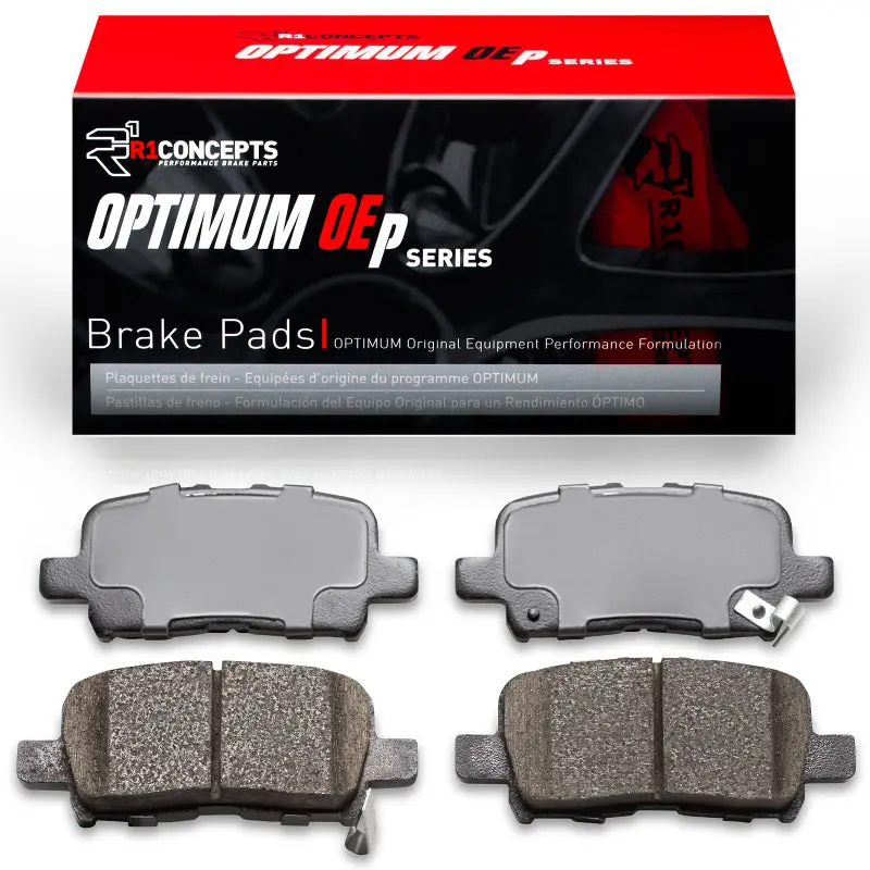 R1 Optimum Oe-Grade Rear Brake Pads For 2001–2008 Acura Mdx 1