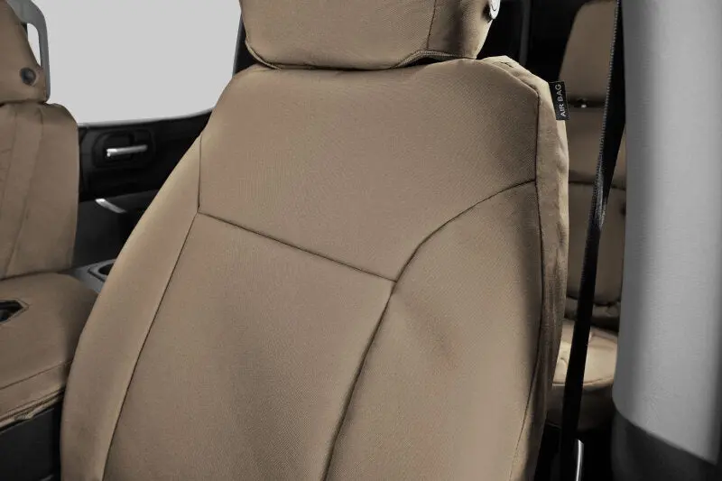 Covercraft Endura Precisionfit Tan Seat Covers For Second Row – 2019–2024 Dodge Ram 1500 1