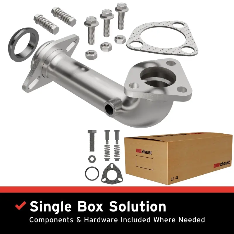 Bre Front Pipe Exhaust Kit For 1999–2003 Mazda Protege (1.6L / 1.8L / 2.0L) 1