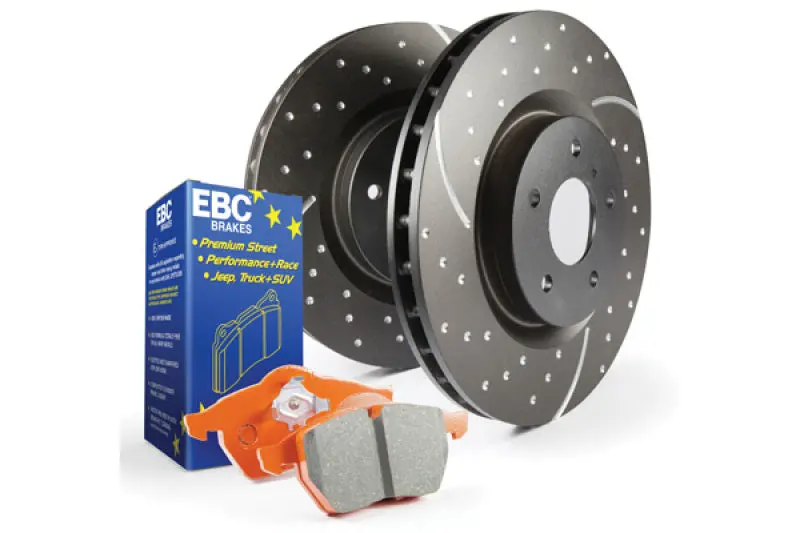 Ebc Orangestuff Brake Pad And Gd Rotor Kit – S8 Series 1