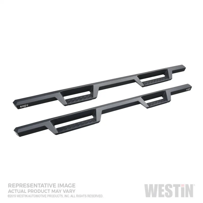 Westin Hdx Drop Step Nerf Bars For 2019–2020 Chevrolet Silverado & Gmc Sierra 1500 Double Cab – Textured Black 1