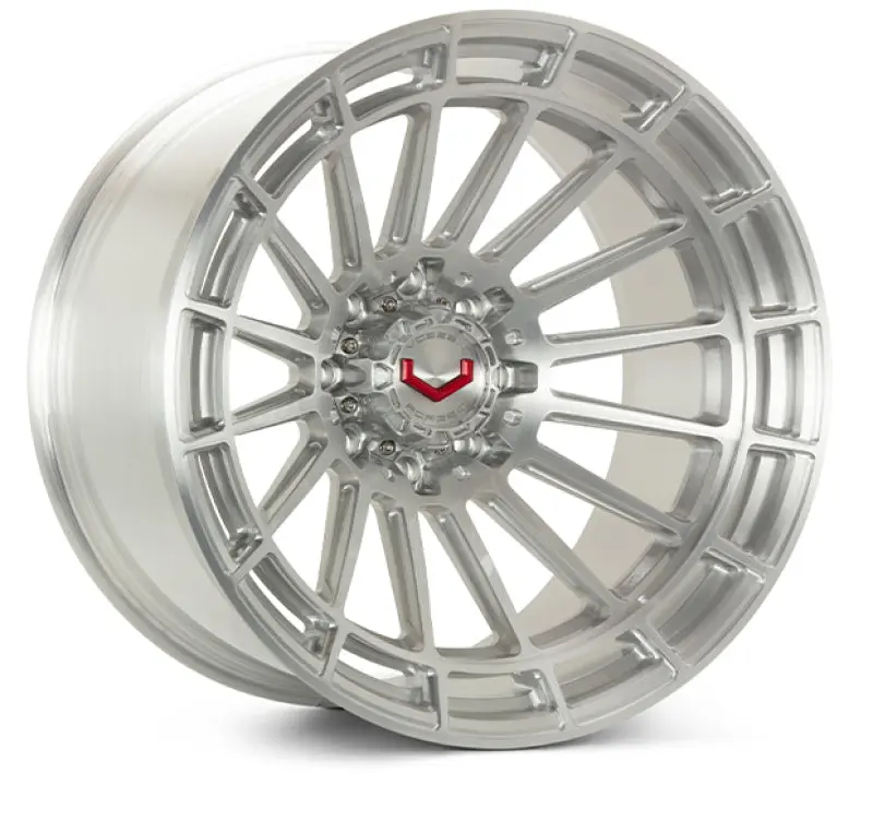 Vossen Lcx-01 Wheel – 20×9.5, 6×139.7Mm Bolt Pattern, Et15 Offset, Deep Concave Profile, Brushed Gloss Clear Finish 1
