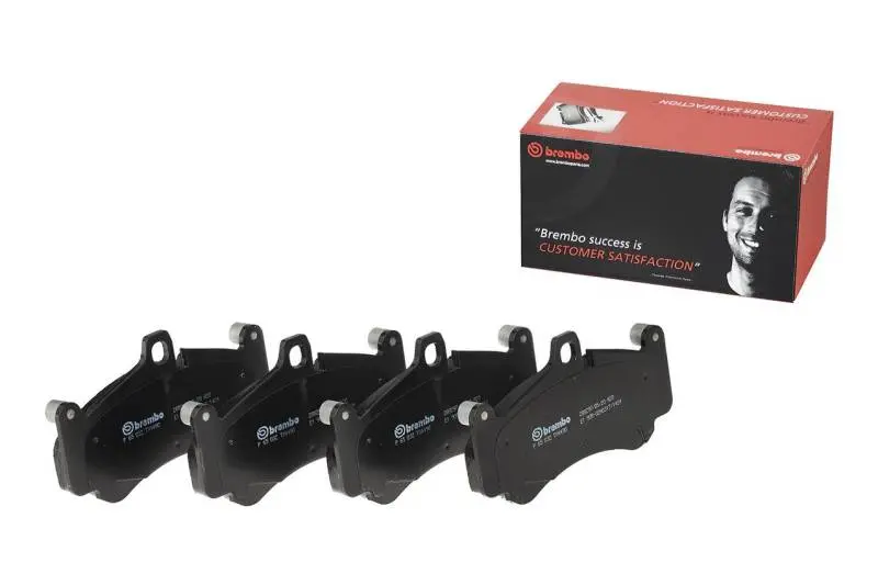 Brembo Ceramic Brake Pads For 2012 Mercedes-Benz C63 Amg – Nao Formula, Oe-Equivalent Performance 1