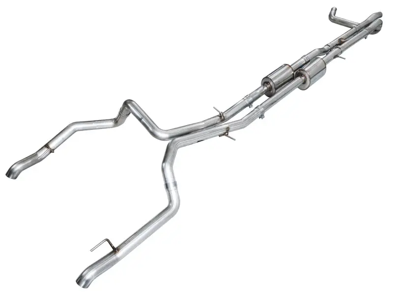 Awe Cat-Back Exhaust System For 4Th-Gen Gm 1500 Trucks With 6.2L Engine – Split Rear Exit, Oe-Style Tips 1
