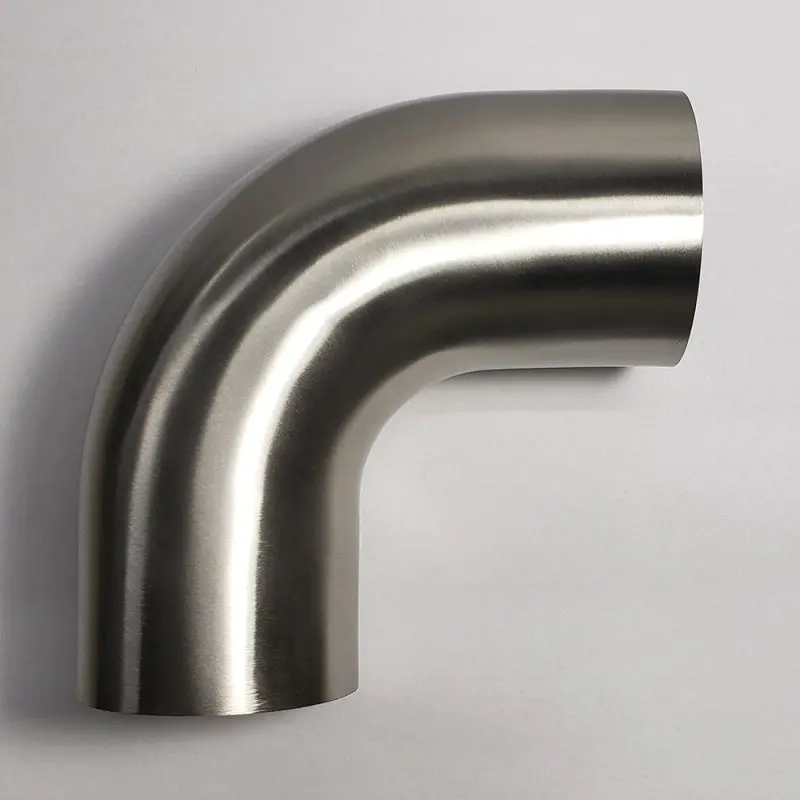 Stainless Bros 2.75-Inch Mandrel-Bent 90° Elbow: 2.75-Inch Clr, .065-Inch Wall, 1D Radius 1