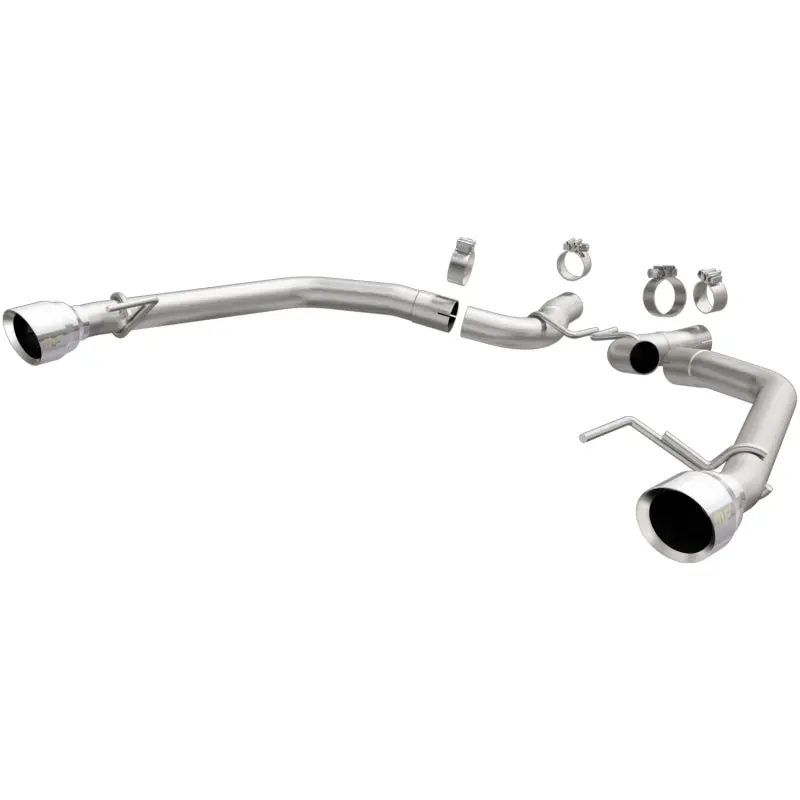 Magnaflow Race Series Axle-Back Exhaust For 2015–2017 Ford Mustang V6 (3.7L) – Dual Polished Tips 1