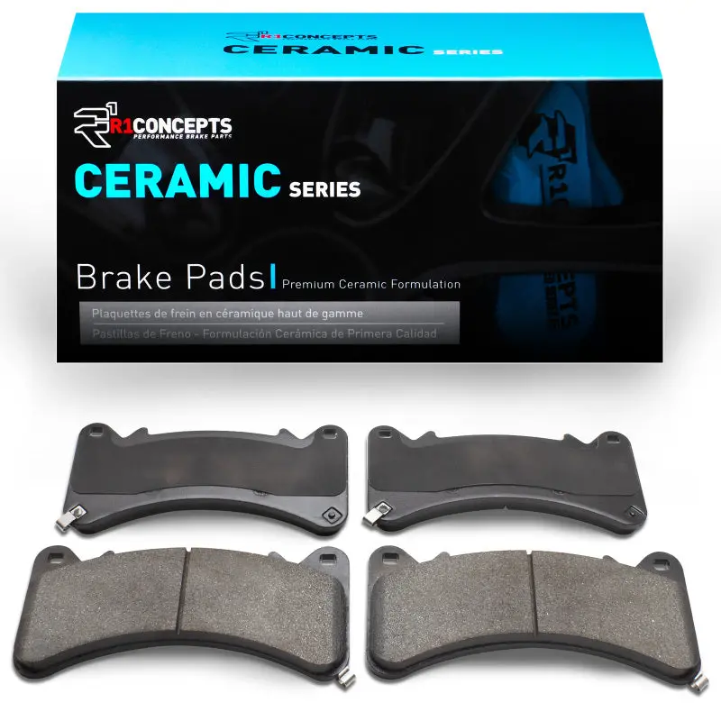 R1 Ceramic Front Brake Pads For 2014–2025 Cadillac Escalade Esv 1