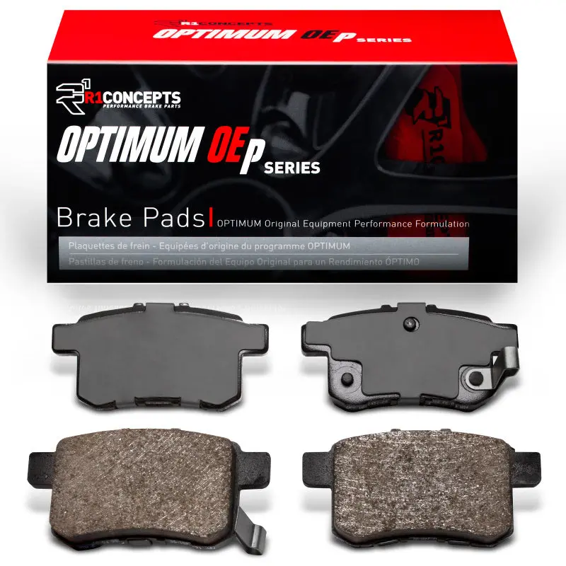 R1 Optimum Oe-Style Rear Brake Pads For 2008–2017 Acura Tsx 1