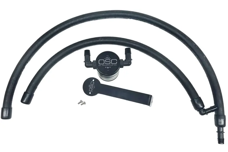 J&L Oil Separator For 2009–2018 Ram 1500 5.7L Hemi – Passenger Side, Black Anodized 1