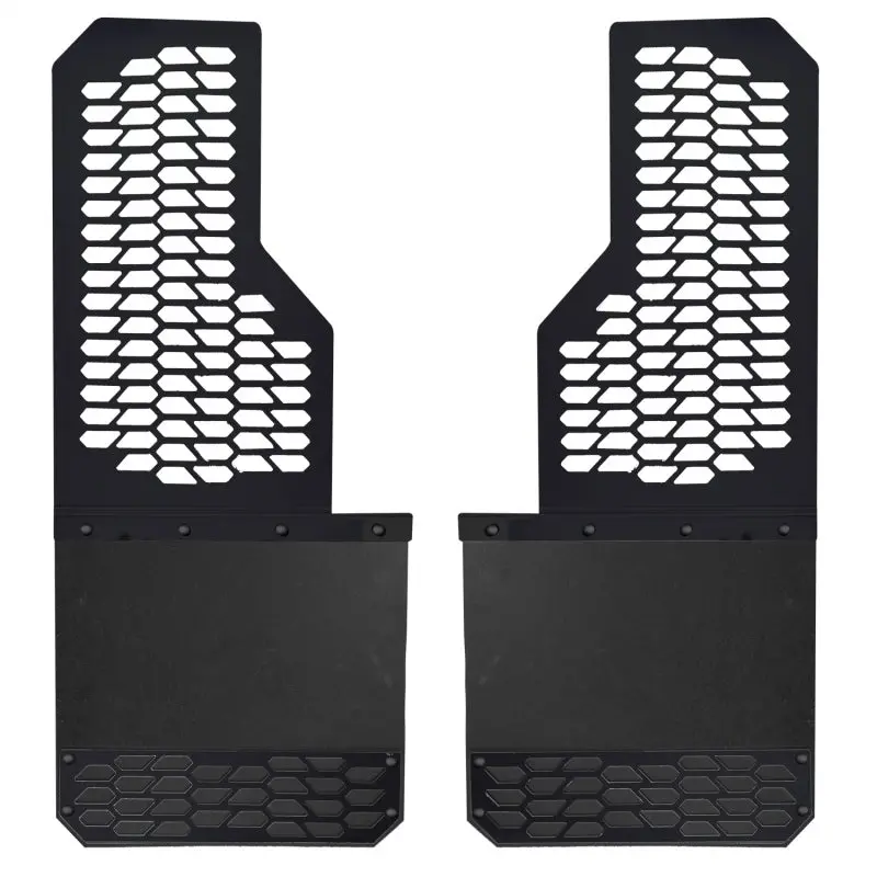Putco Heavy-Duty Mud Skins For 2015–2019 Chevy Silverado/Sierra Hd Dual Rear Wheels – Set Of 2, Hdpe With Hex Shield 1