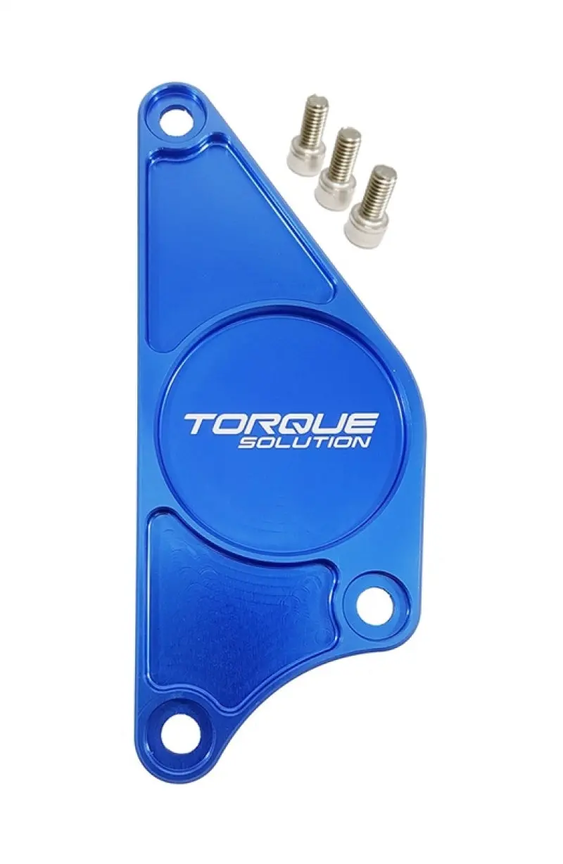 Torque Solution Billet Aluminum Cam Position Plate (Blue) For Subaru Brz & Scion Fr-S (2013 And Newer) 1