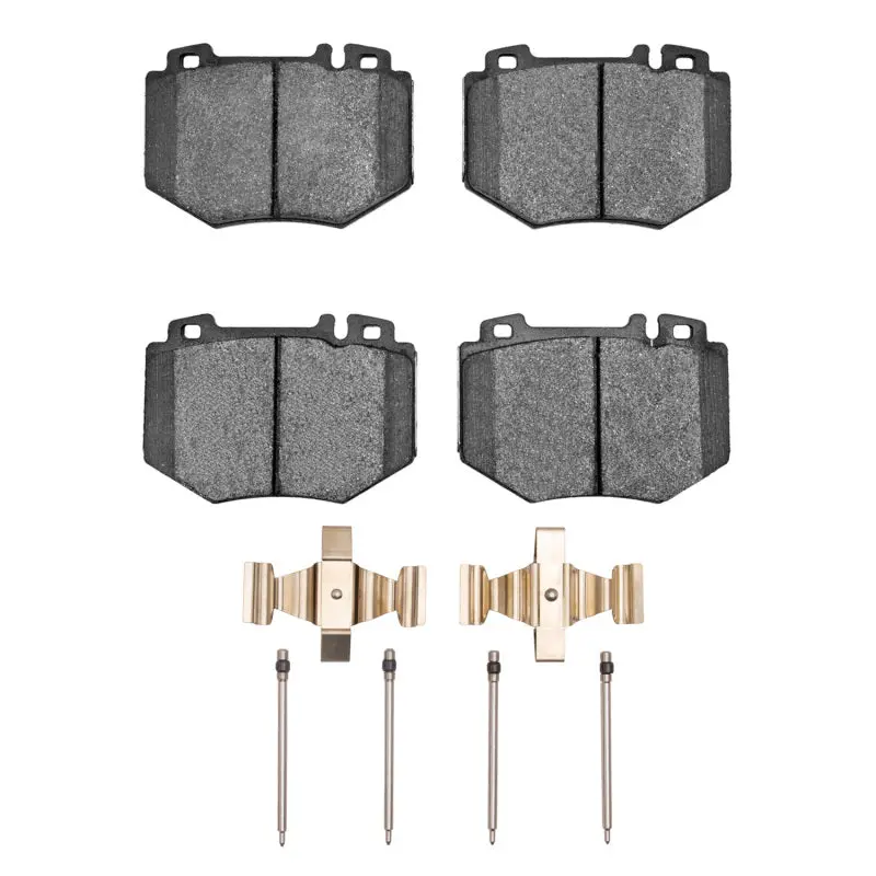 R1 Optimum Oe Front Brake Pad & Hardware Kit For 2001–2003 Mercedes-Benz S600 1