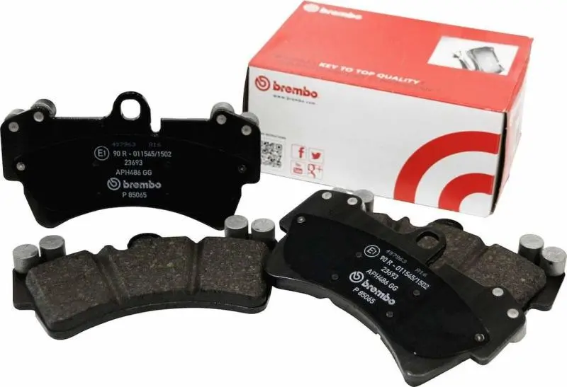 Brembo Nao Ceramic Brake Pads For 2005–2007 Ford Five Hundred – Oe Equivalent Premium Replacement 1