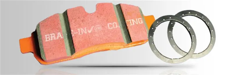 Ebc Extra-Duty Front Brake Pads For 2022+ Jeep Grand Wagoneer 6.4L V8 1
