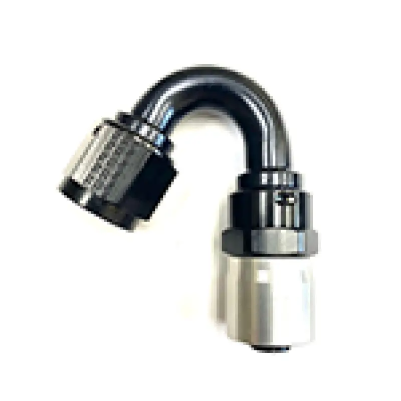 Fragola -10An Male Fitting With 150-Degree Sport Crimp Hose End For Fuel And Oil Lines 1